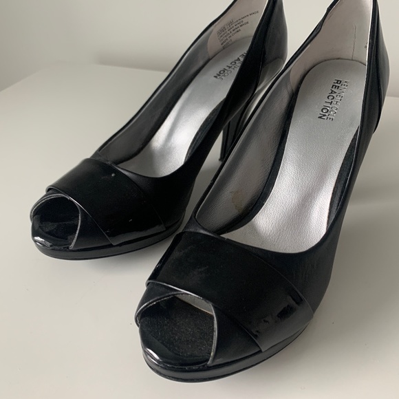 Kenneth Cole Patent open toe High Heels - Picture 4 of 4